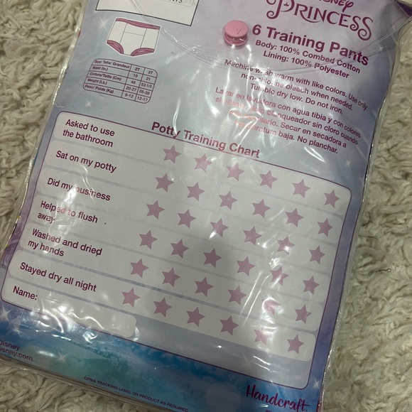 New princess toddler training diaper underpants -NEW - Picture 2 of 2